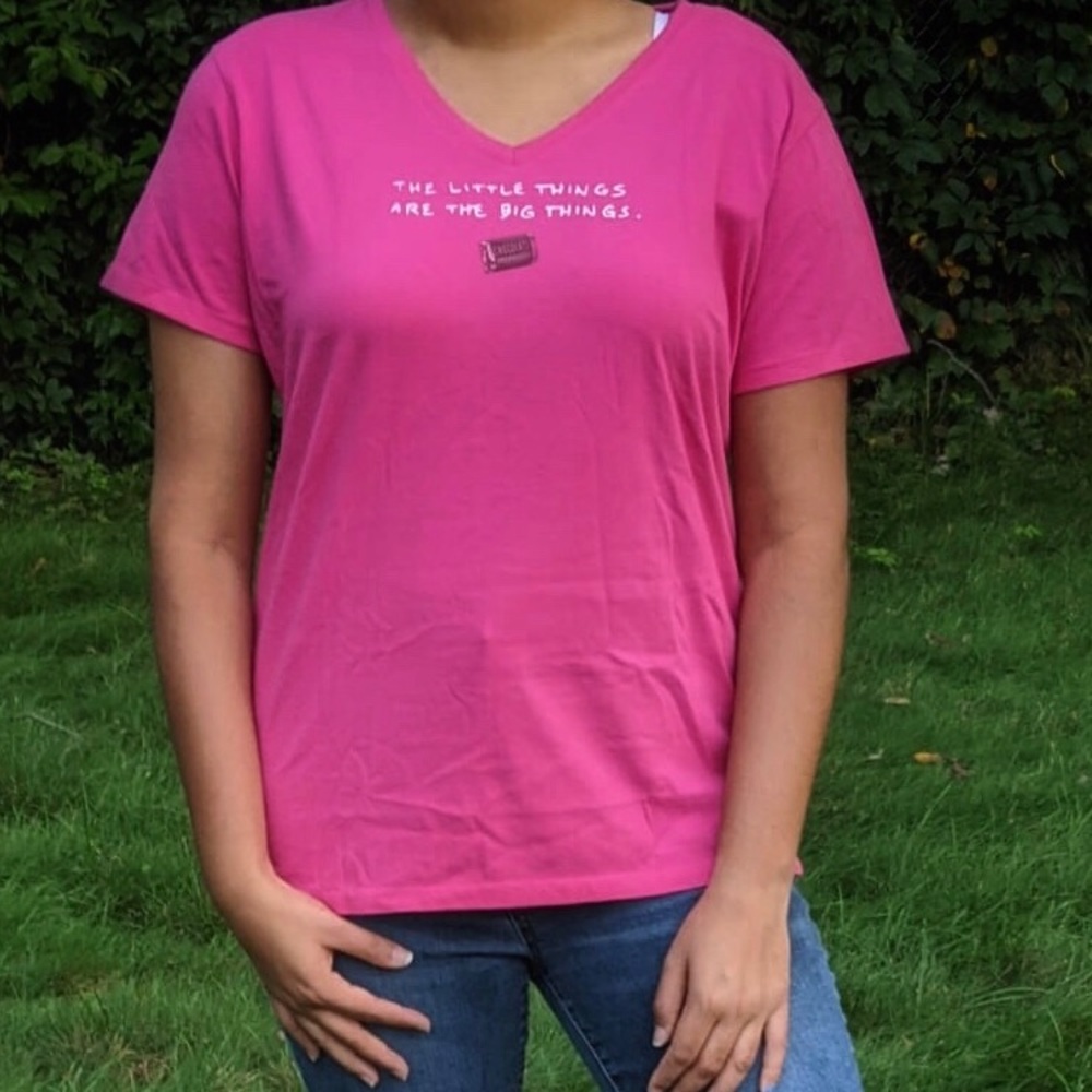 Life is Good Pink Crusher Tee